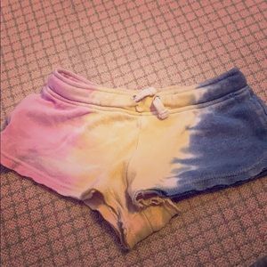 Soft tie dye shorts